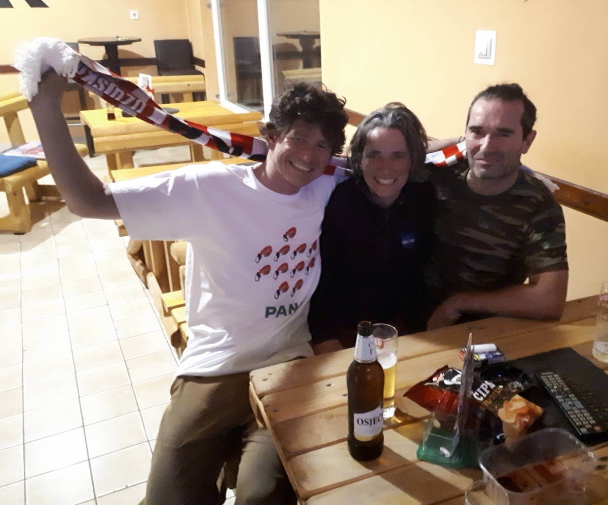 This guy Mario went ahead and organized and then paid for a delightful B&B for us in his hometown after Croatia defeated Iceland in a world cup match.